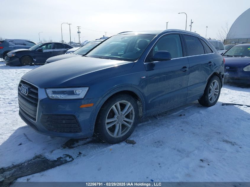 2016 Audi Q3 VIN: WA1GFCFS2GR000976 Lot: 12256791