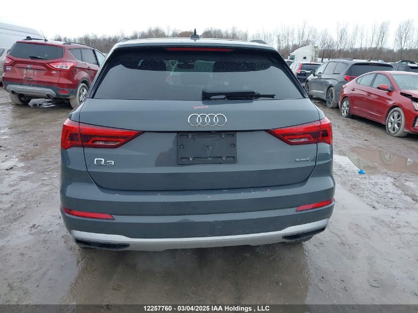 2020 Audi Q3 Premium VIN: WA1AECF39L1031958 Lot: 12257760