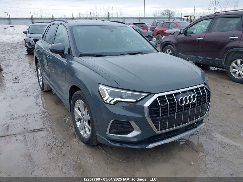 2020 Audi Q3 Premium VIN: WA1AECF39L1031958 Lot: 12257760