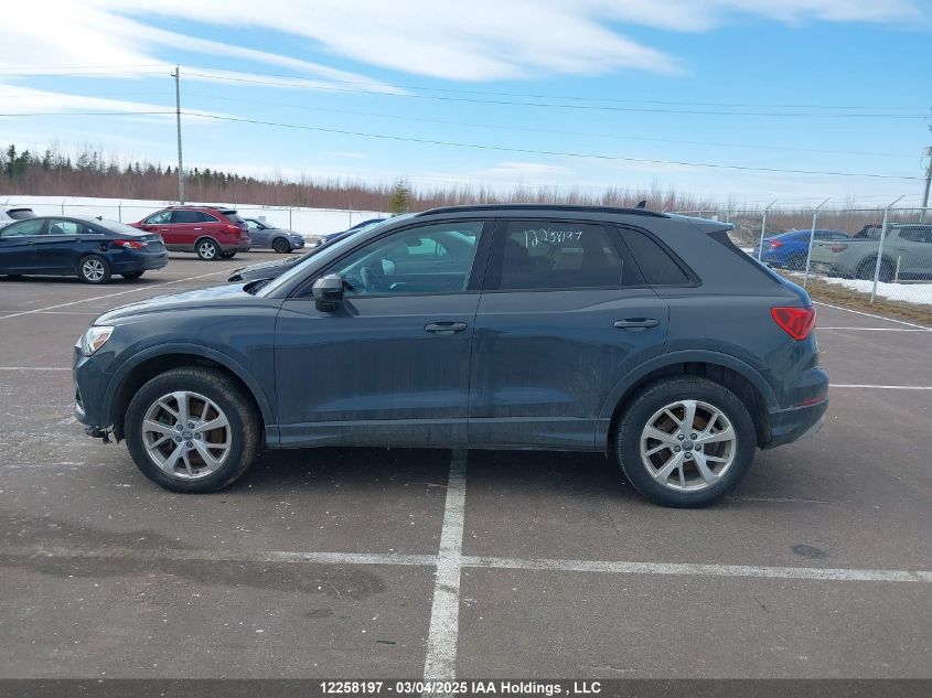 2021 Audi Q3 45 Komfort VIN: WA1AECF33M1007222 Lot: 12258197