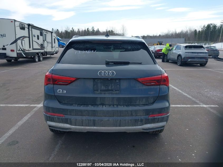 2021 Audi Q3 45 Komfort VIN: WA1AECF33M1007222 Lot: 12258197