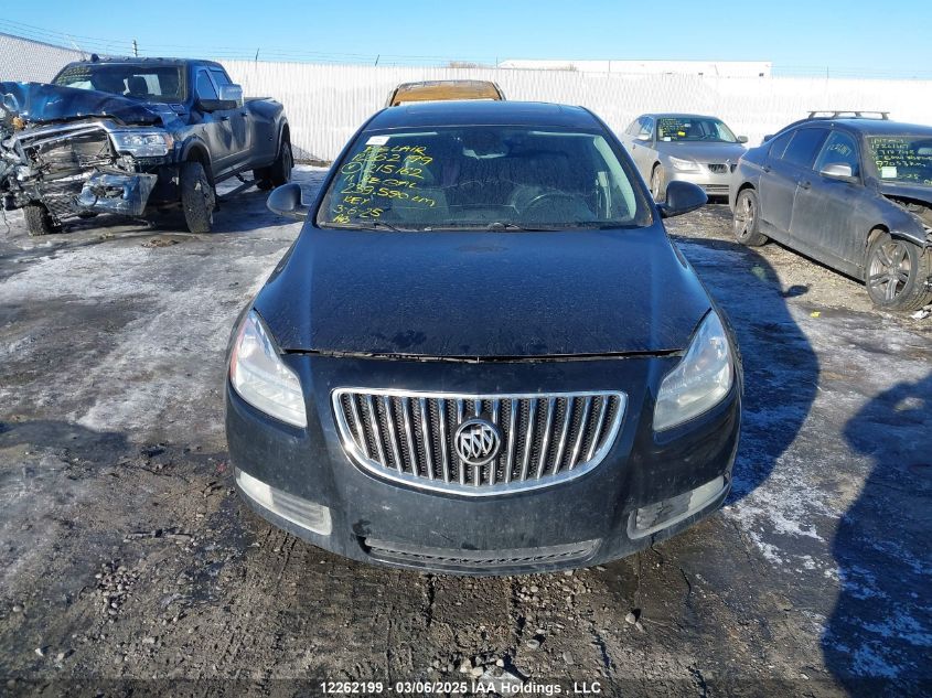 2011 Buick Regal Cxl VIN: 2G4GS5EC7B9215162 Lot: 12262199