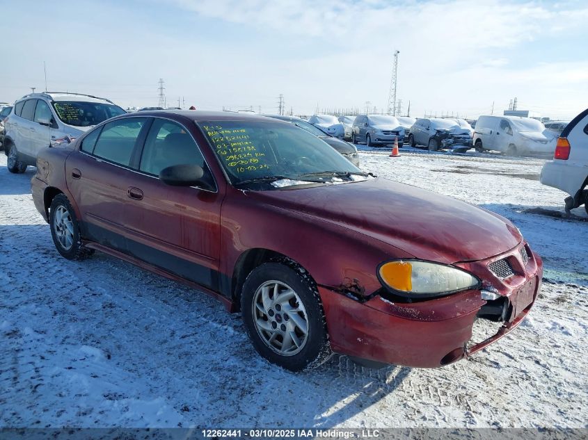 2003 Pontiac Grand Am Se1 VIN: 1G2NF52E13C158798 Lot: 12262441